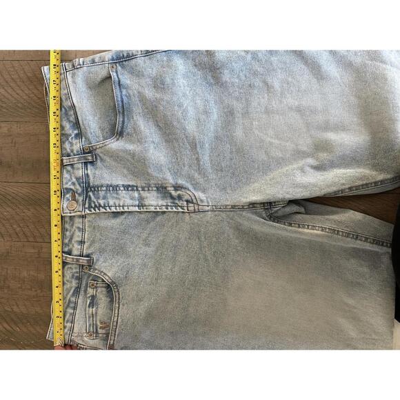 FRYE High Rise Straight Leg Light Wash Denim Jeans Women’s size 14/32 - Picture 9 of 15